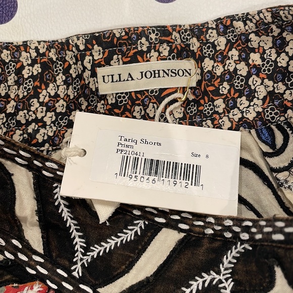 ULLA JOHNSON Tarig Printed Shorts - Picture 9 of 11
